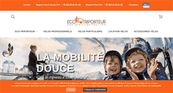 Desktop Screenshot of eco-triporteur.com
